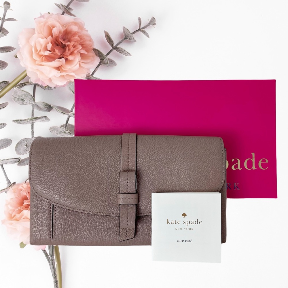 Kate Spade Jaimie Randall Street Bow Flap Wallet